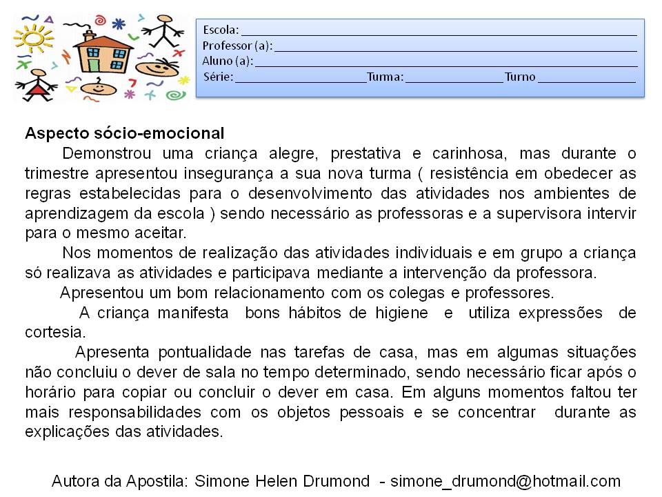 Relatorio De Aluno Hiperativo - RETOEDU