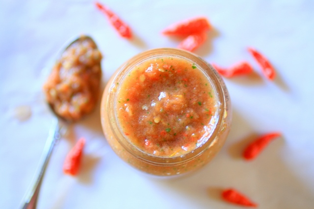 Llajua salsa picante recipe