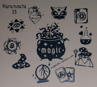 Stamping Plate Review Harunouta 33 Occult Halloween Stamping-Plate-Review-Harunouta-33-Occult-Halloween