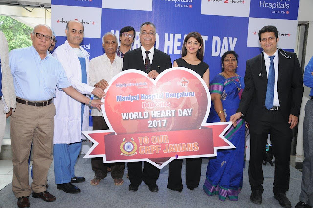 On Account of World Heart Day, Manipal Hospitals Bangalore Organizes Awareness Drive for CRPF Jawans On Account of World Heart Day, Manipal Hospitals Bangalore Organizes Awareness Drive for CRPF Jawans