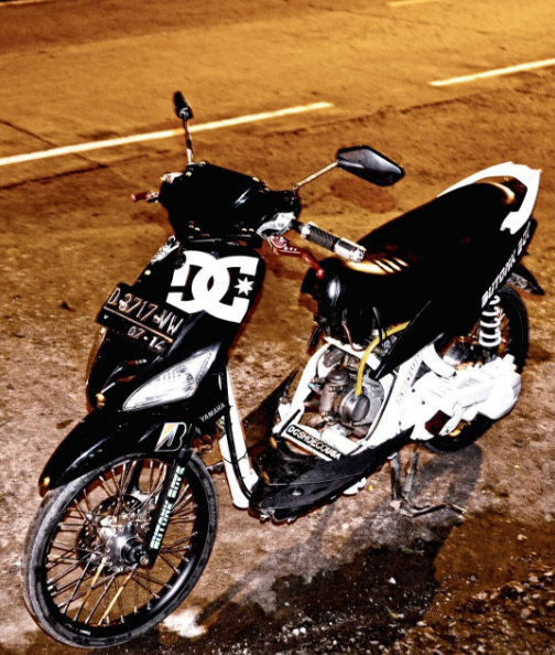 modifikasi mio drag standar modifikasi mio drag standar