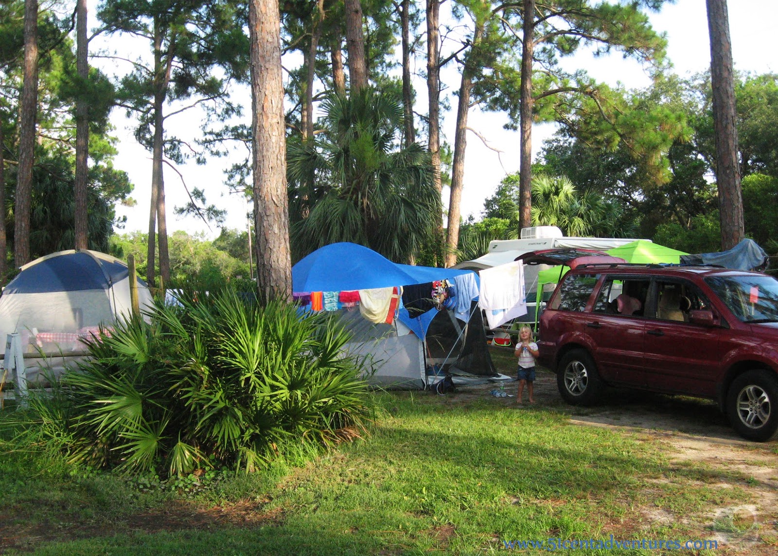 St Andrews State Park Campsite Map
