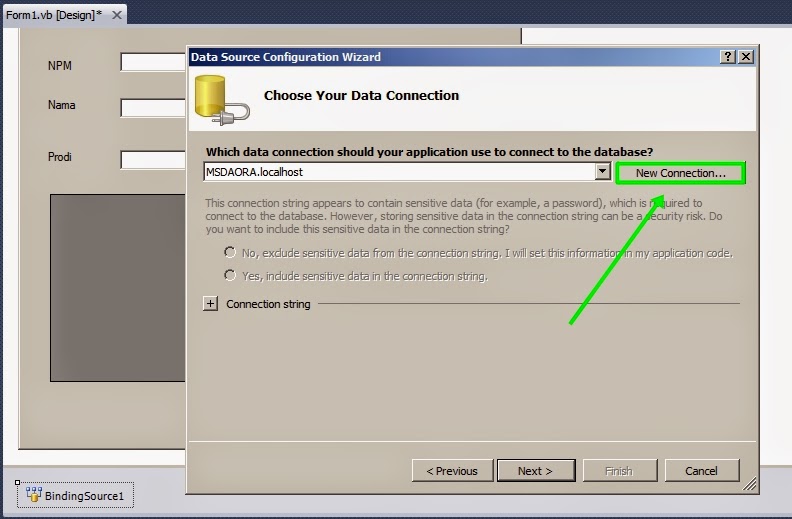 Previous connection. Previous connection