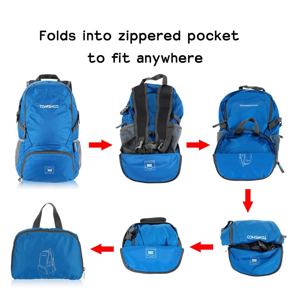 Tiny Home Lifestyle Reviews Handy Backpack That Folds Up Into A Pouch