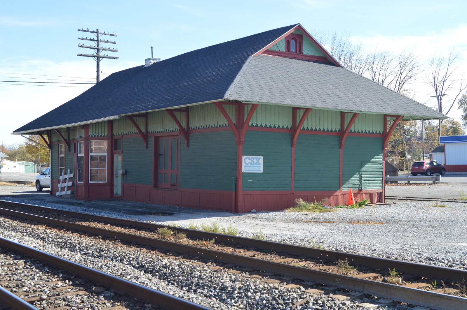 Towns and Nature North Baltimore, OH CSX/B&O Depot