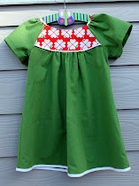 Grøn Graziela kjole