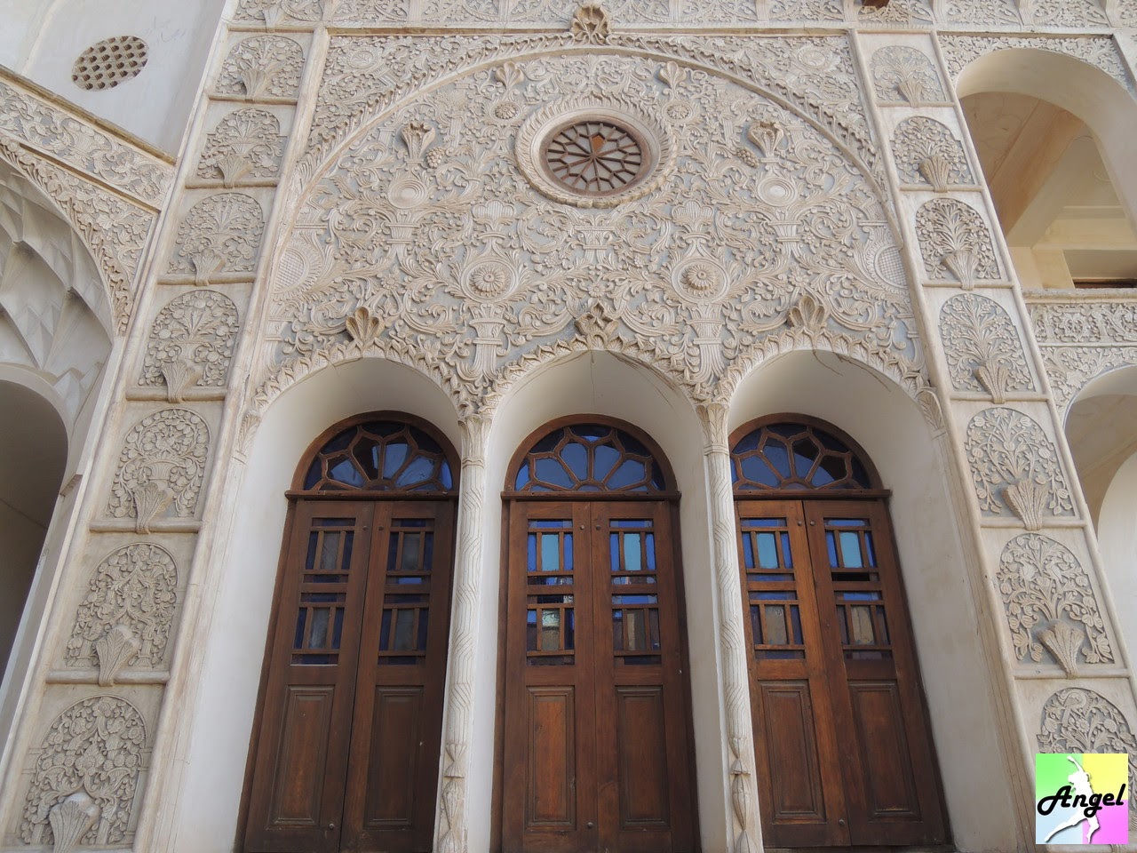 tabatabaei house window kashan iran