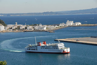 久里浜港に寄港する客船