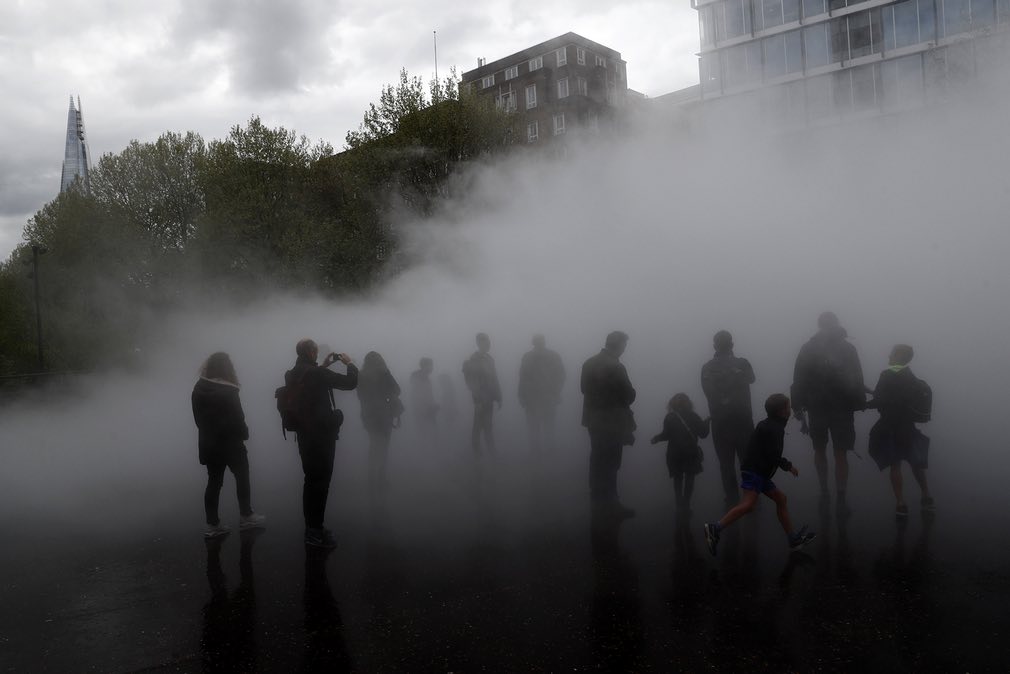 Searching for Ithaka: Japanese Artist Brings Pea Soup Fog to London
