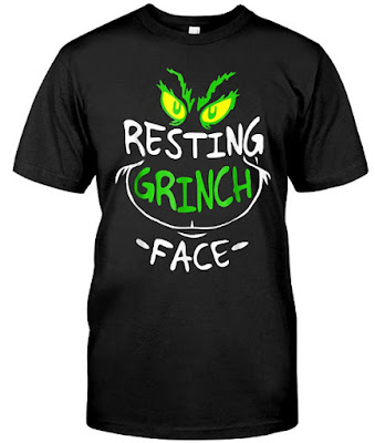 Resting Grinch Face T-Shirts Hoodie 