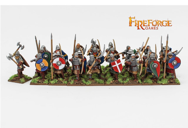 Fireforge Games: New Plastic Medieval Scandinavian Infantry Fireforge Games: New Plastic Medieval Scandinavian Infantry