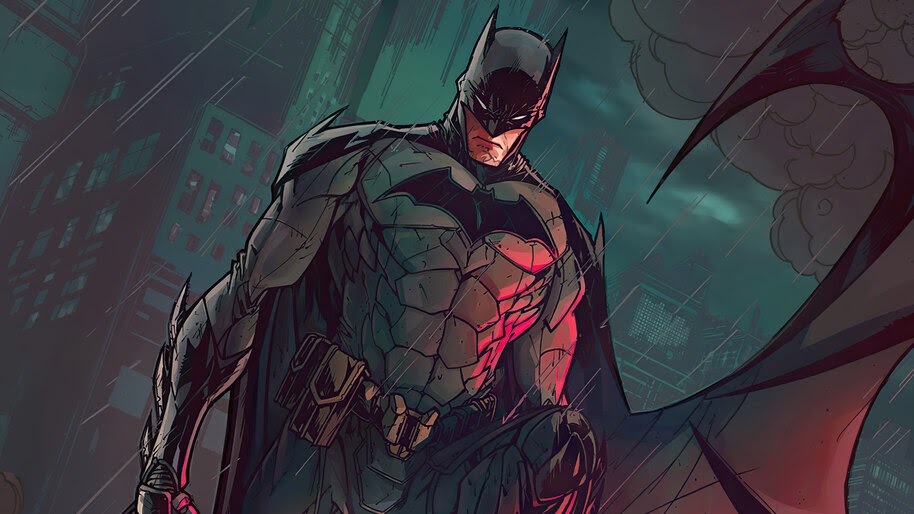 Batman, Art, DC, Superhero, 4K, #6.1960