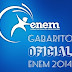 Confira o Gabarito Oficial do Exame Nacional do Ensino Médio 2014