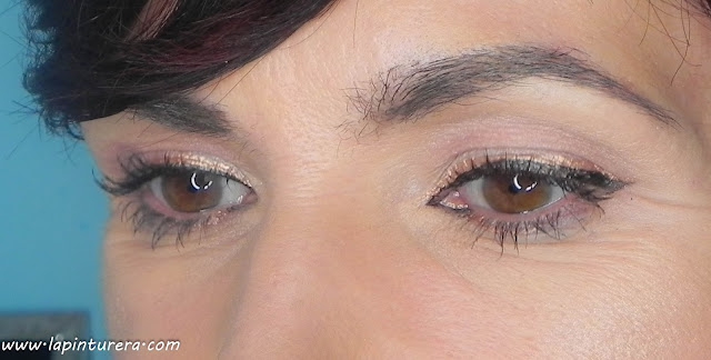 Subversive Socialité: Look doble delineado y labial morado Nyx 06 zoom ojos 02