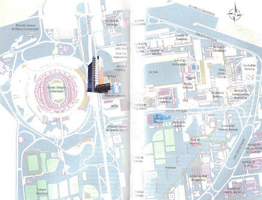 Central Campus UNAM Map