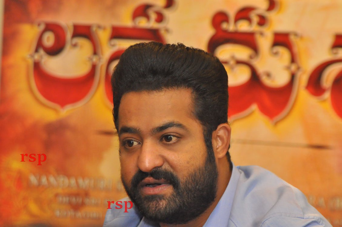 : Jai Lava Kusa Movie hero Jr NTR spoke to media today at  Hyderabad- 1