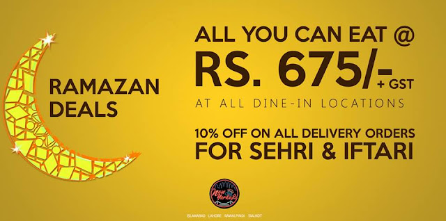 Guide To Iftar Deals In Islamabad