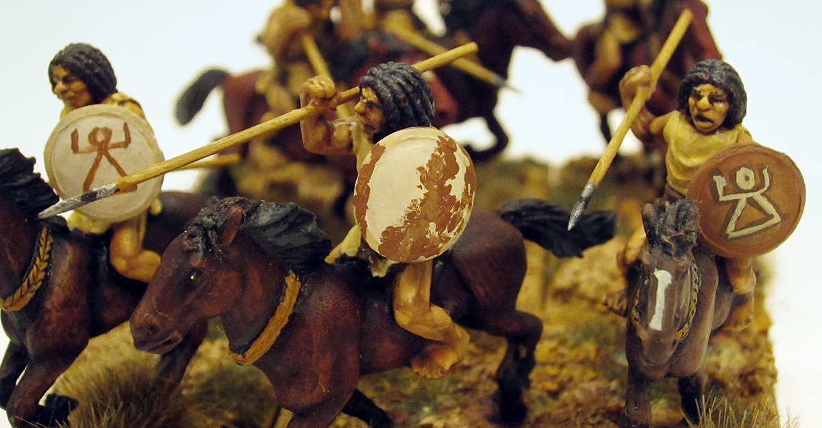 1000 Foot General Warlord Games Numidian Cavalry