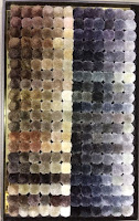 elegir el color de la alfombra de seda