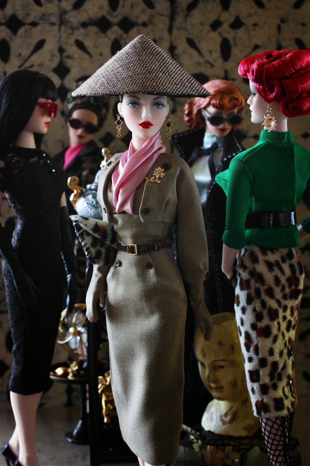 Gene /& Pals Vintage Style RESIN Floral Sunglasses by RETROS 16/" dolls