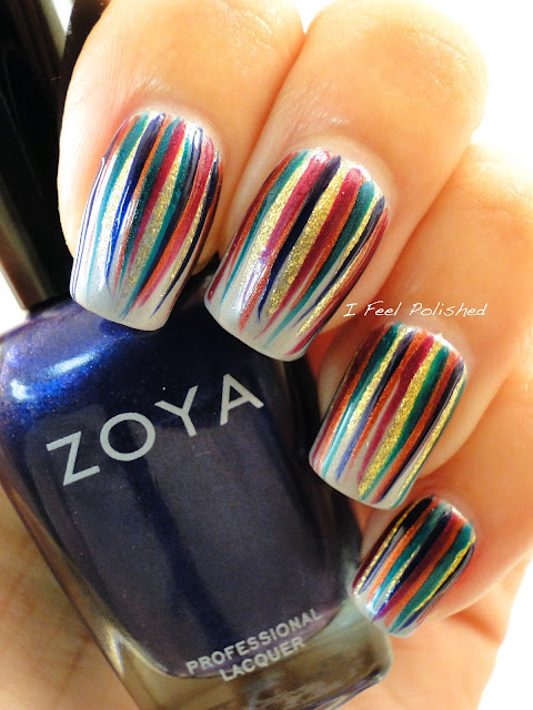 Waterfall Nail Art How To