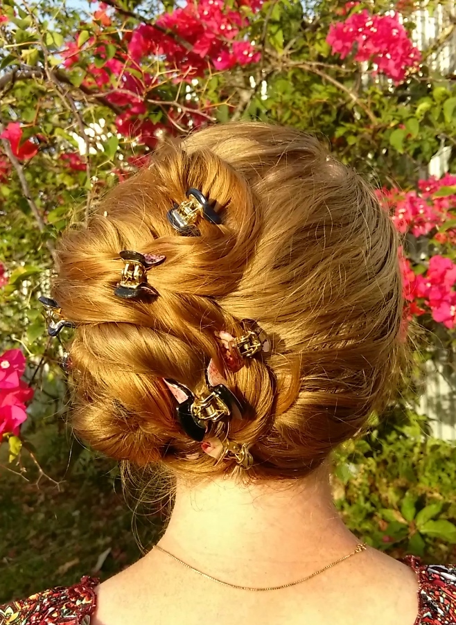 Braids Hairstyles For Super Long Hair Side Swept Updo