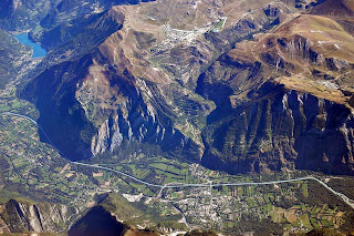 Alpe D'Huez from above