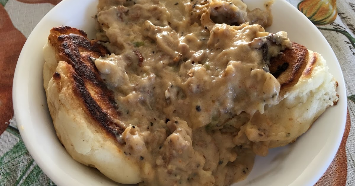 Recipe Representative Stovetop Biscuits with Sausage Gravy