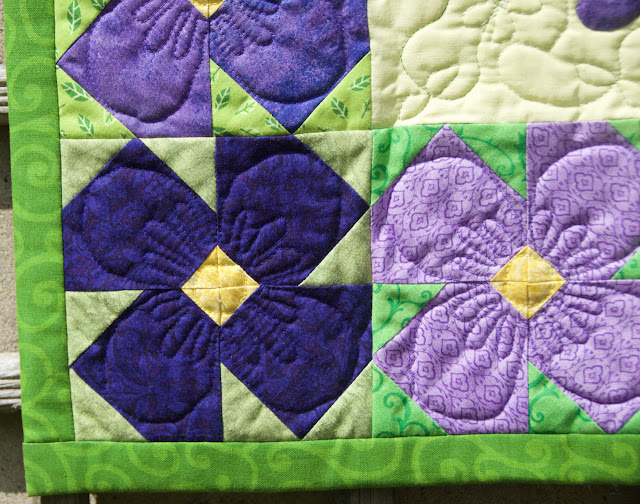 violets quilt