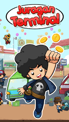 Cara bermain game android Juragan Terminal. http://www.whaffindonesia.com/2016/09/agate-dan-pengembang-tahu-bulat.html