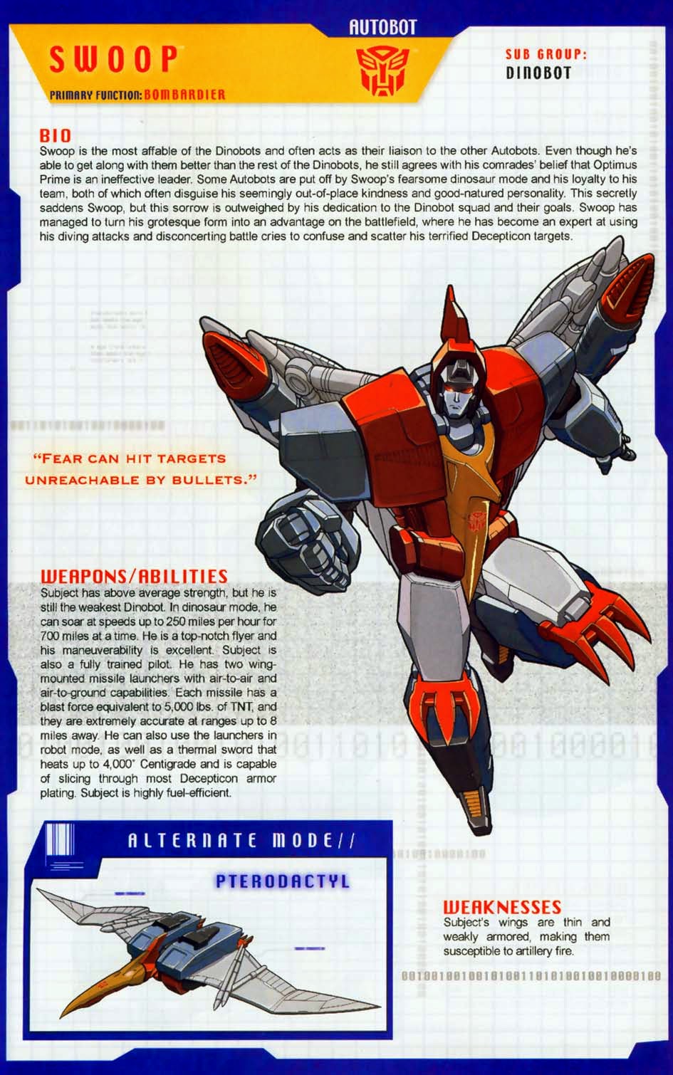 transformer swoop