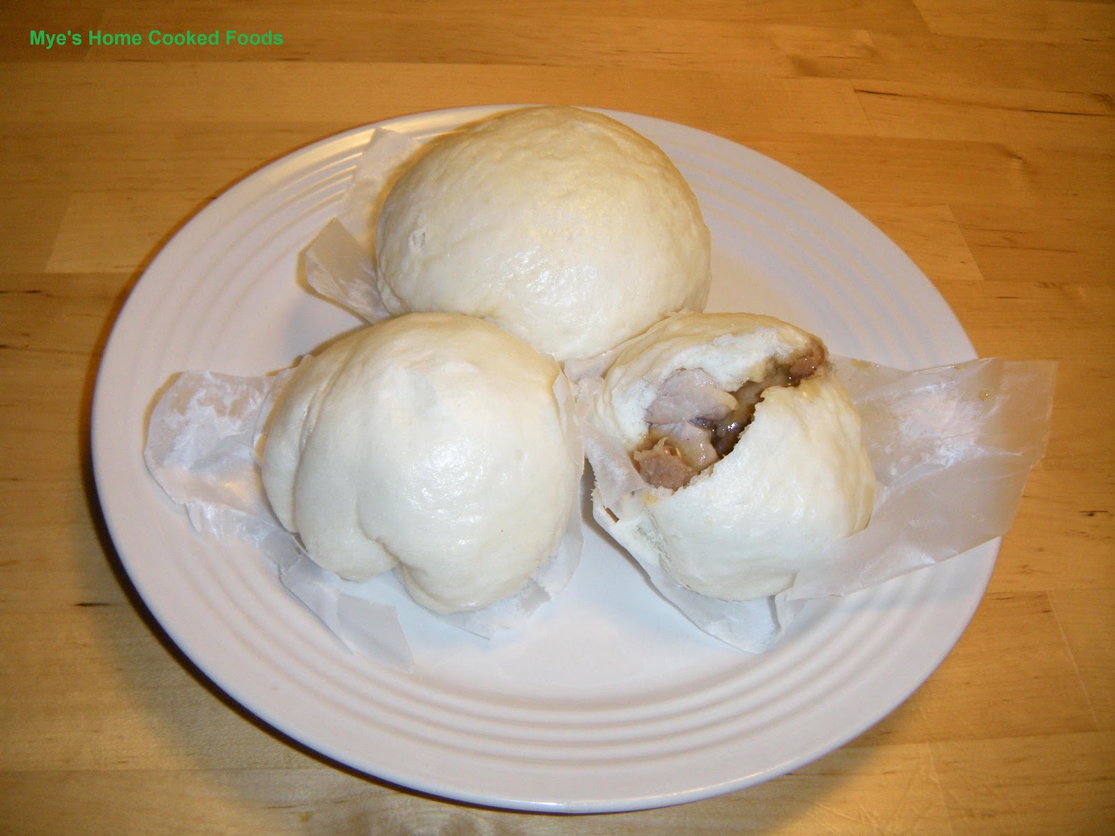 Siopao Asado ( Pork Steamed buns ) Mye's Home Cooked Foods