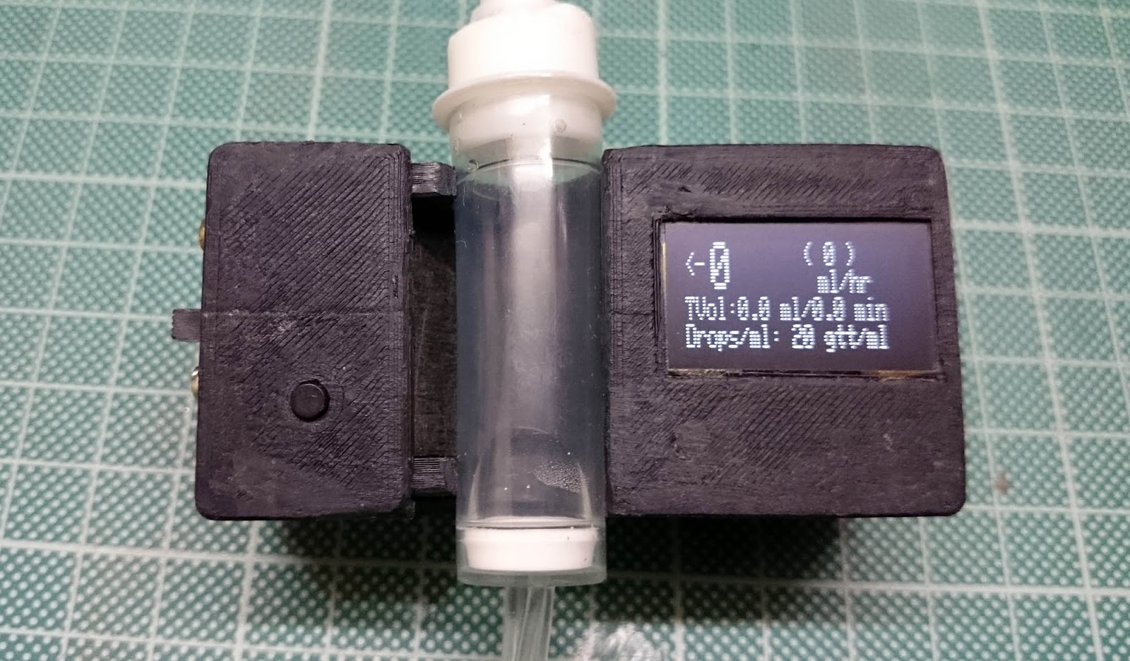 Οιωνός Optical Flow Meter A simple drop counter