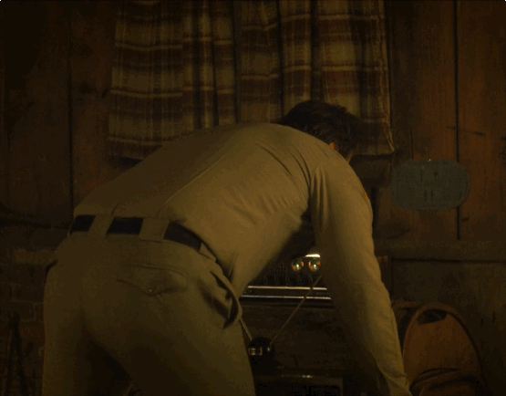 Did David Harbour bribe the camera operator to get his butt into every shot...