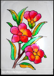 glass painting flower flowers paintings