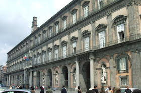 The Palazzo Reale was one of the residences of the  Kings of Naples