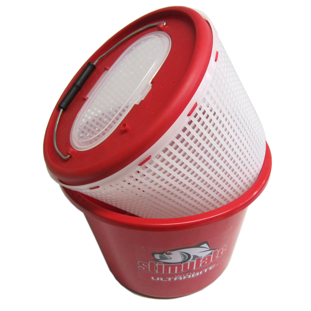 Survive the Elements Stimulate Live Bait Bucket MEDIUM with Removable