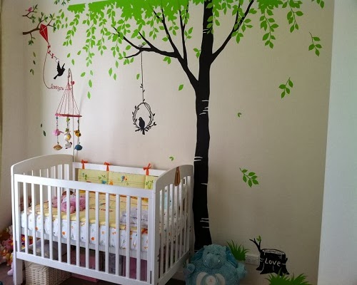 Des propositions de décoration chambre bébé jardin 