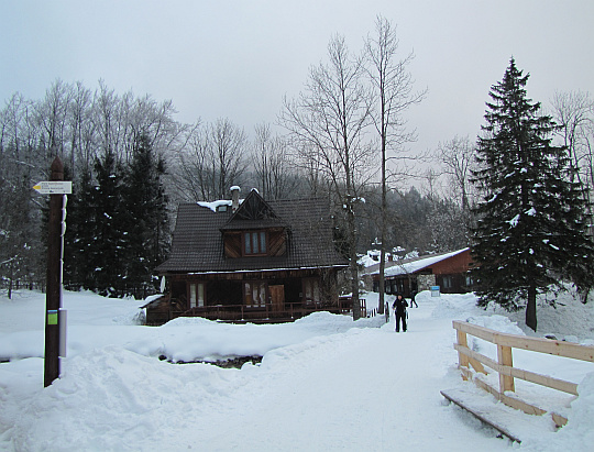 Zakopane. Most nad Bystrą w Kuźnicach. Zakopane. Most nad Bystrą w Kuźnicach.