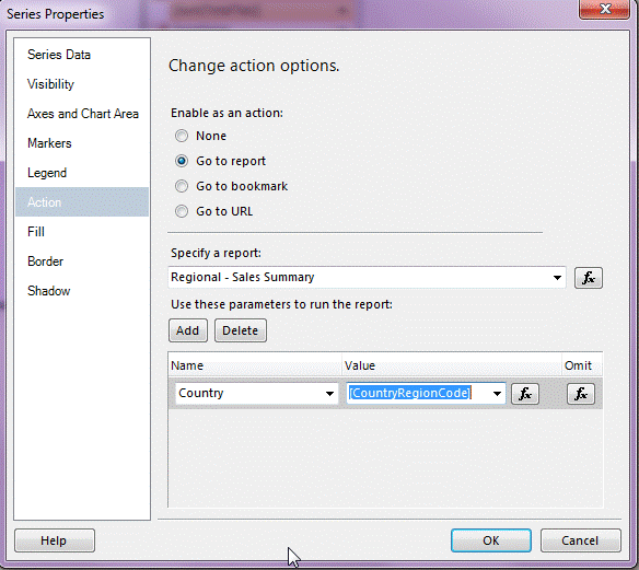 Microsoft Business Intelligence (Data Tools)SSRS Chart based Drilldown Report