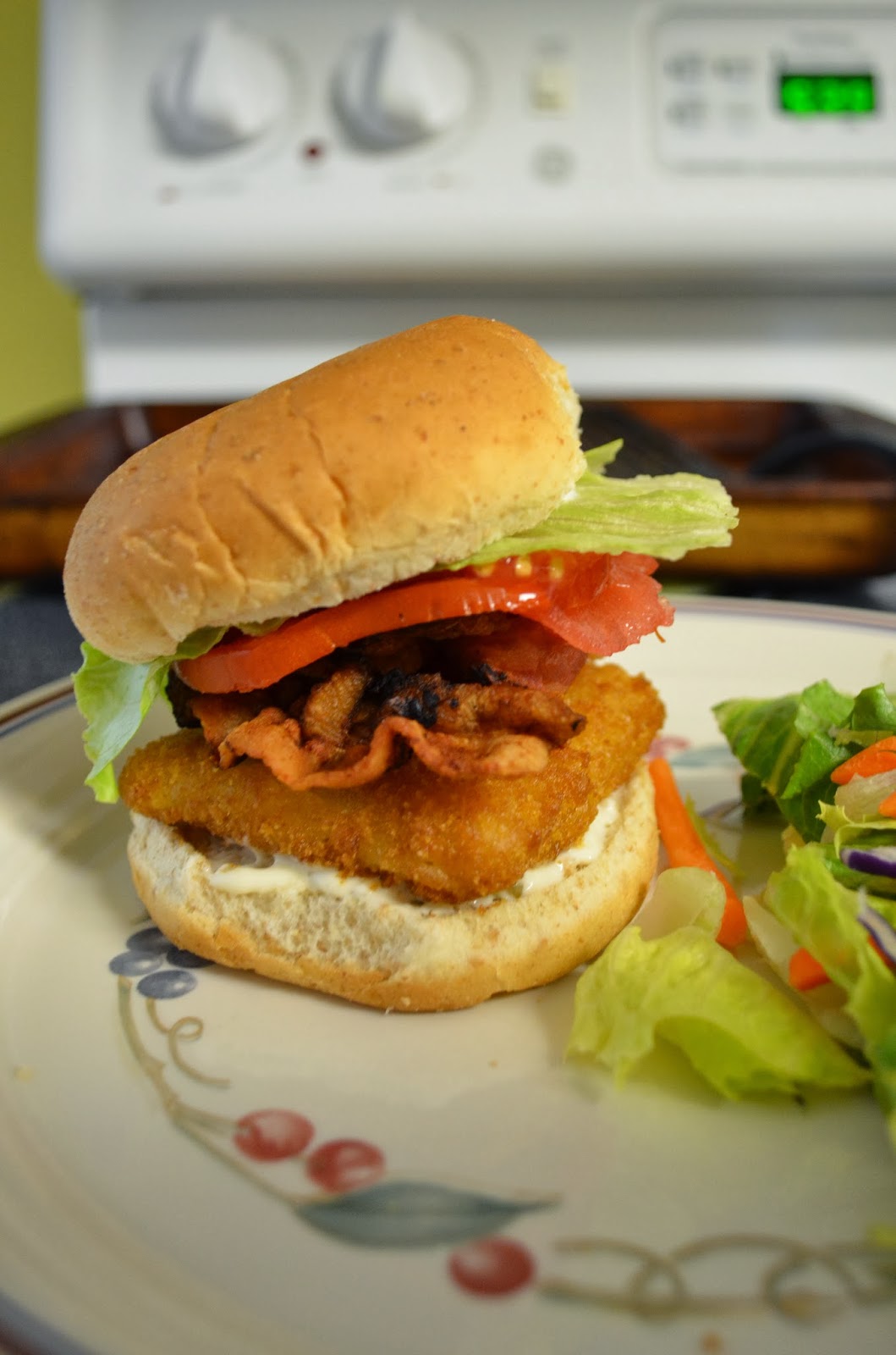 PS Mom Reviews Gorton's Wicked Good Seafood Fish BLT Sandwich Recipe