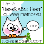 Honorable Hoots Challenge#51. April 18, 2011-Wee Memories