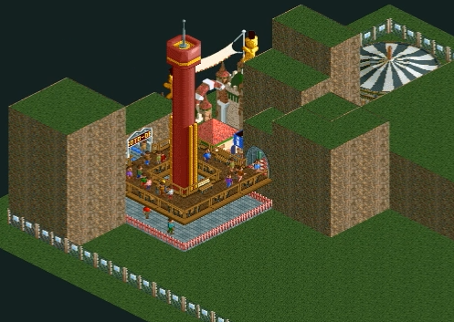 (스압주의) 롤러코스터 타이쿤 장인 - 킹무성