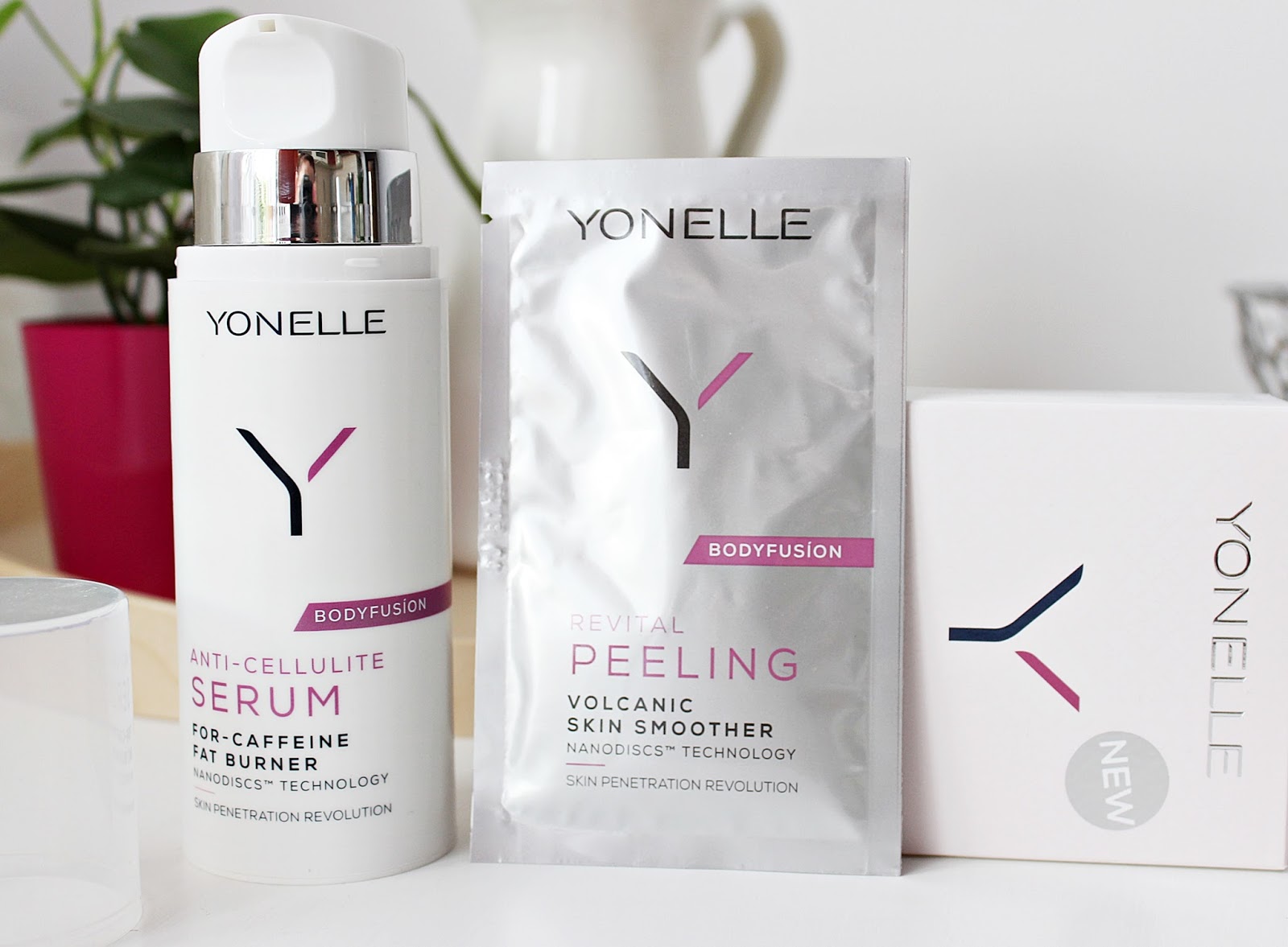 YONELLE BODYFUSION | Serum Antycellulitowe i Peeling Rewitalizujący YONELLE BODYFUSION | Serum Antycellulitowe i Peeling Rewitalizujący