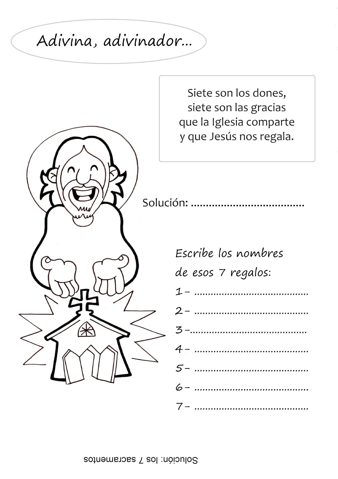 La Catequesis El Blog De Sandra Recursos Catequesis Los Sacramentos