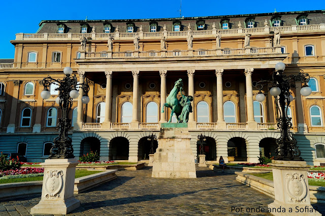 estátua Csikós Castelo de Buda