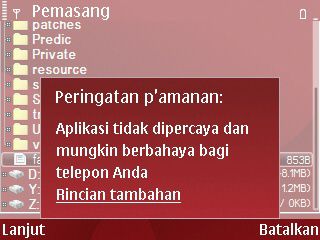 Tetep lanjutkan proses instalasi Tetep lanjutkan proses instalasi