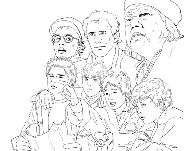 Goonies Coloring Pages / Goonies Coloring Book Shefalitayal : Pypus is now on the social networks, follow him and get latest free coloring pages and much more.