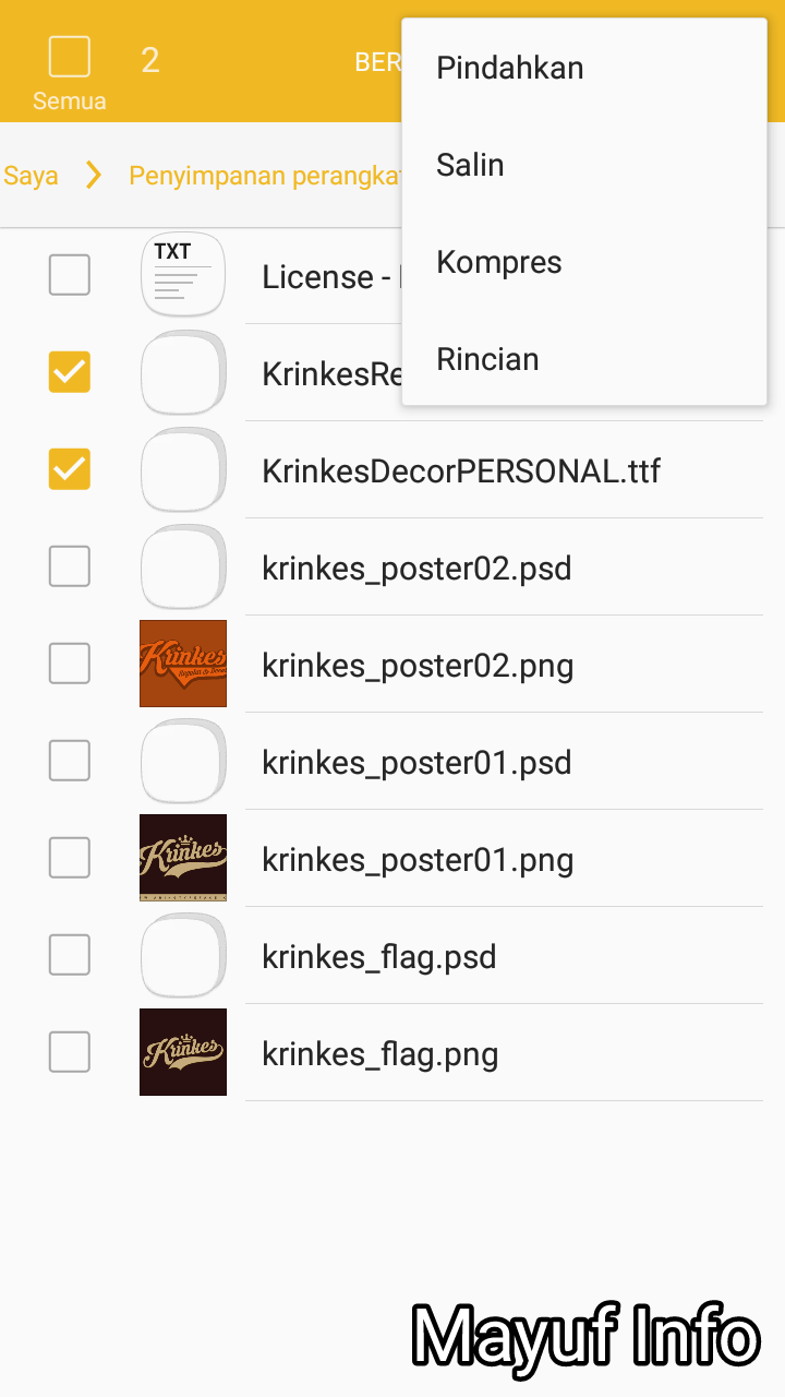 Cara Memasang Font Picsay Pro GTK Guru