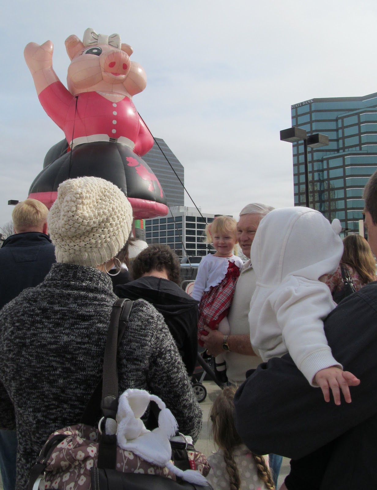 The Wires Family Macy's Pink Pig Ride